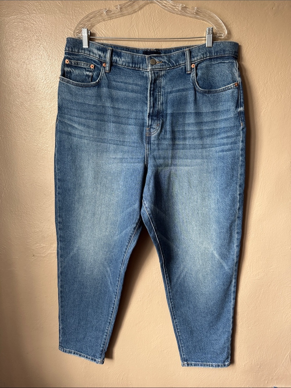 Lucky Brand Drew Mom High Rise Taper Jeans Size 18